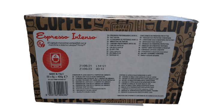 Bonini Intenso 50 Capsule Cafea Arabica Compatibile Lavazza Firma