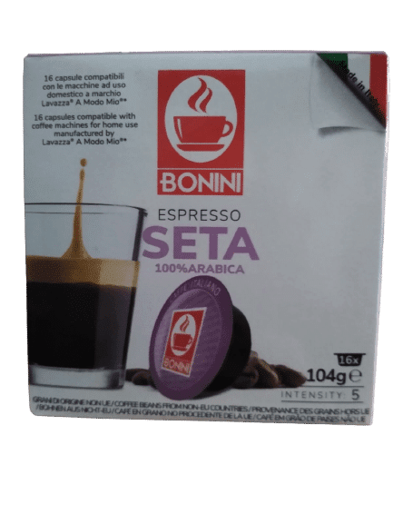 Bonini Seta Capsule Pentru Dolce Gusto Aroma Migdale Cacao 16 Buc