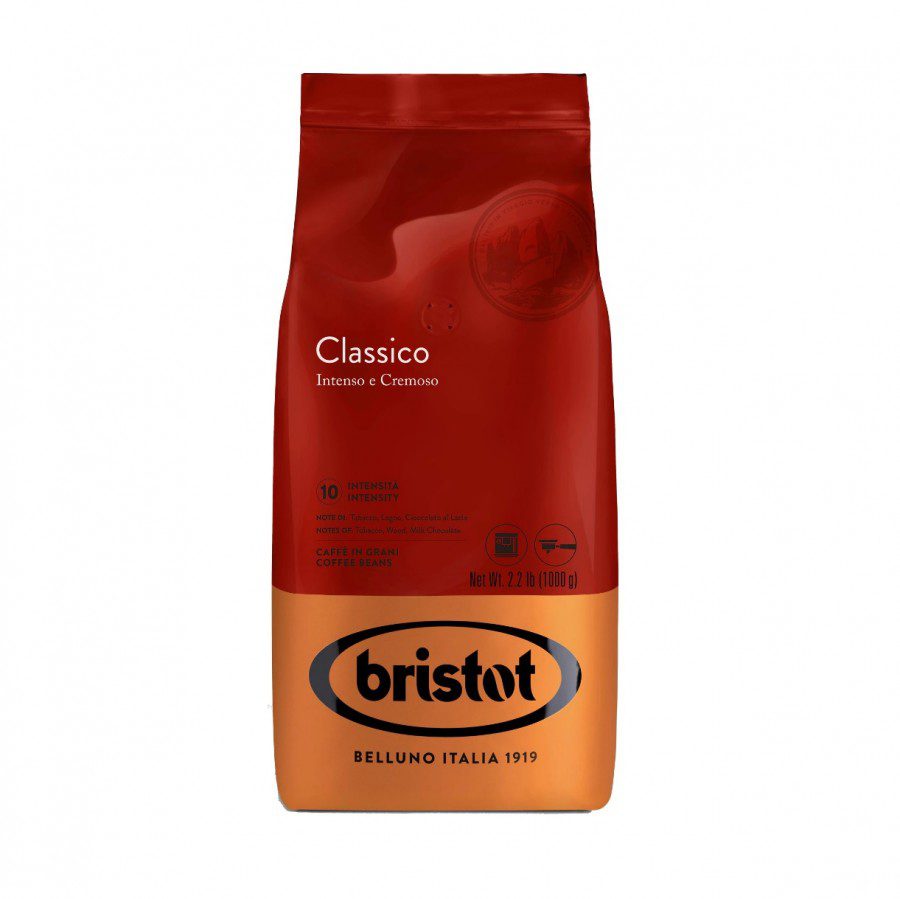 Bristot Classico Cafea Boabe 1kg Arabica Robusta Aroma Intensa
