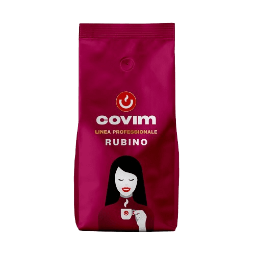Cafea boabe Covim Rubino Italia 1kg - Prajita proaspat