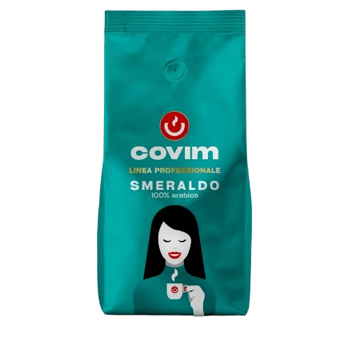 Cafea boabe Covim Smeraldo 1kg origine Italia