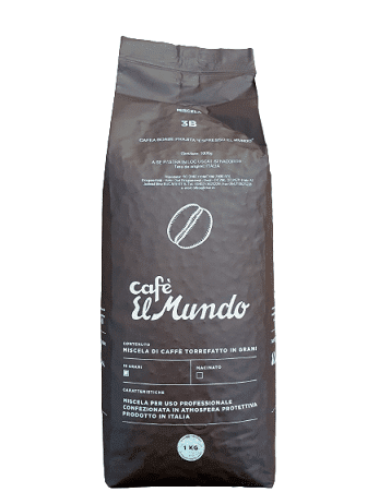 Cafea boabe El Mundo 3B Espresso 1kg pentru aparate vending profesionale