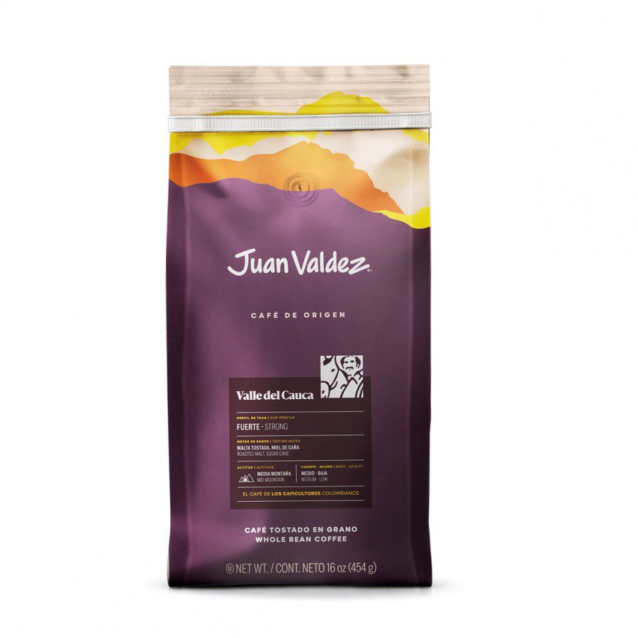 Cafea boabe Juan Valdez 100% Arabica Valle del Cauca Columbia 454g