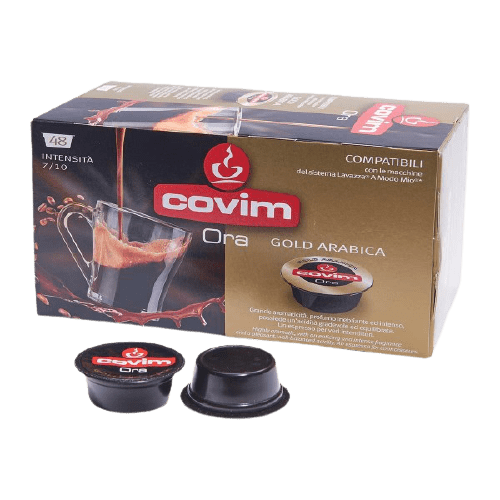 Capsule Cafea Covim Ora Gold Arabica Compatibile A Modo Mio 48 Bucati