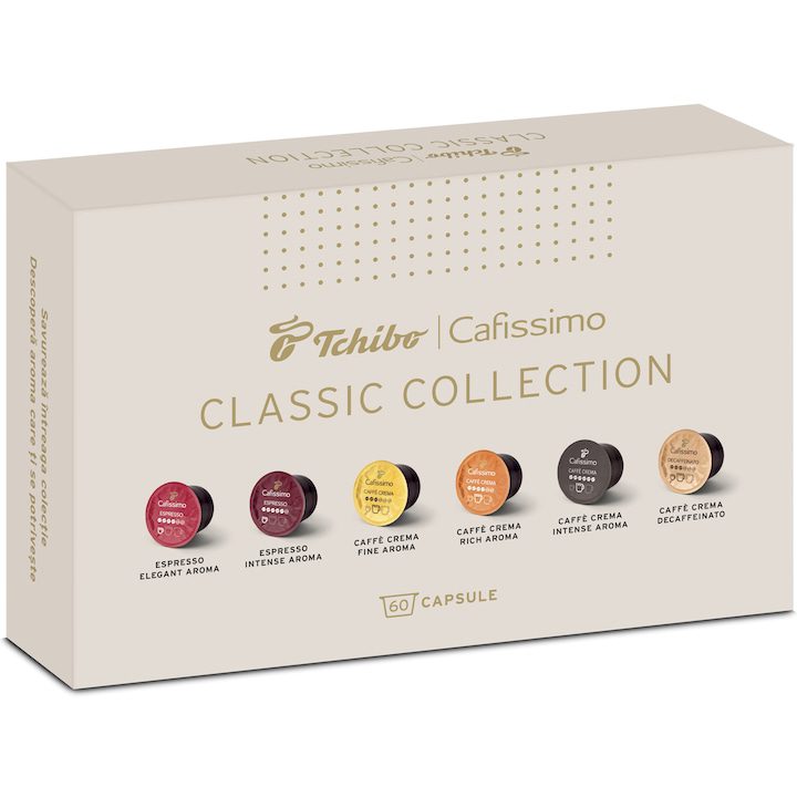 Capsule Cafea Tchibo Cafissimo Espresso si Caffe Crema