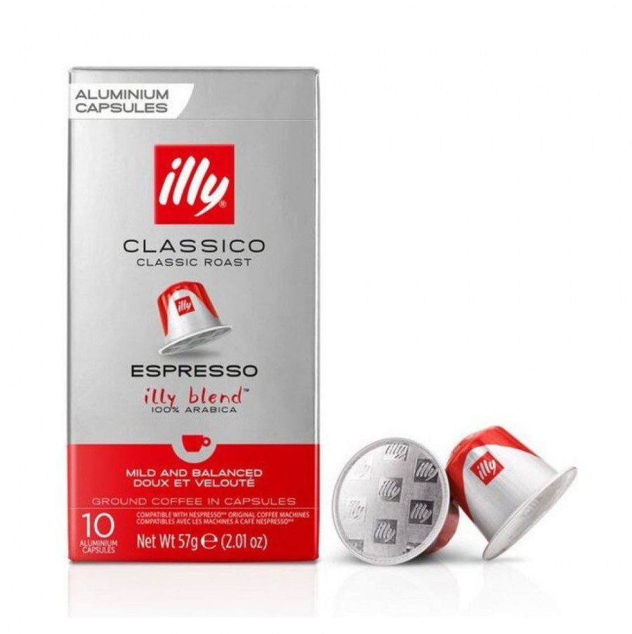 Capsule Illy Classico compatibile Nespresso 100% Arabica 10 buc