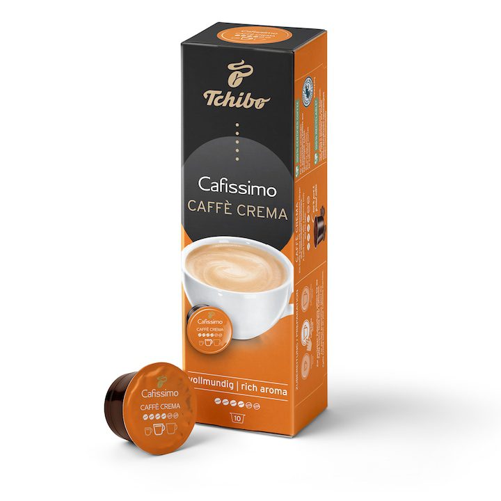 Capsule Tchibo Cafissimo Caffe Crema Rich Aroma 10 Espressor Compatibile