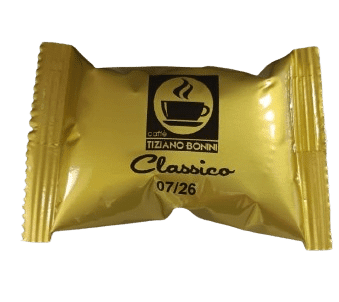 Capsule cafea Bonini Classico compatibile aparate Lavazza Espresso 50 buc