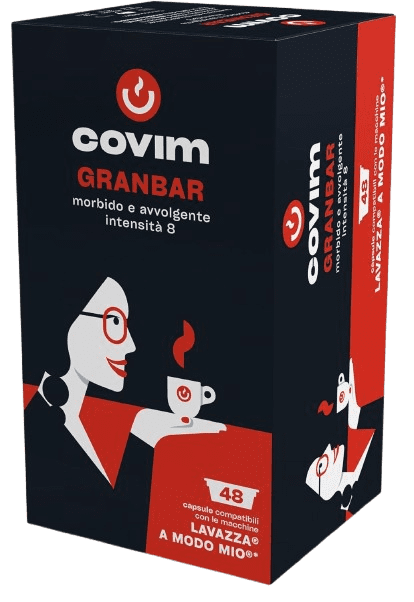 Capsule cafea Covim Ora Granbar Compatibil A Modo Mio 48 capsule