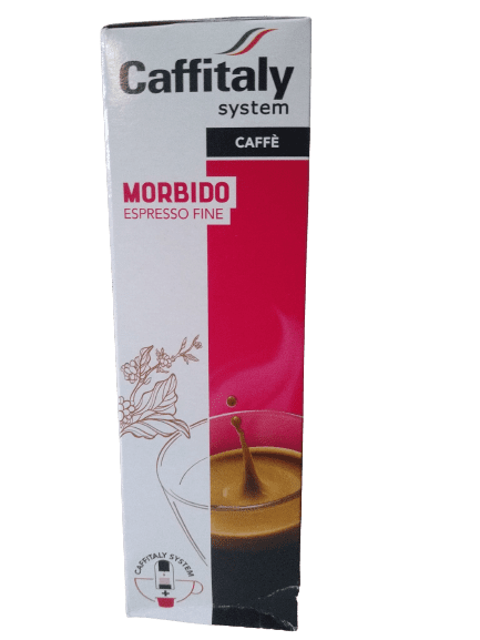 Capsule cafea E'Caffe Morbido compatibile Caffitaly - Arabica si Robusta
