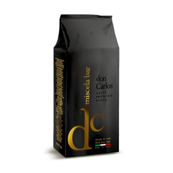 Carraro Don Carlos cafea boabe 1kg blend italian aroma bogata
