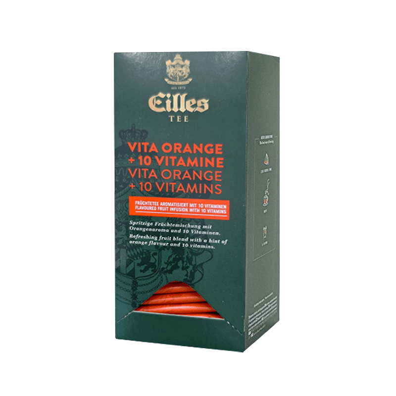Ceai Eilles Vita Orange cu Aroma Naturala de Portocale 25 Plicuri