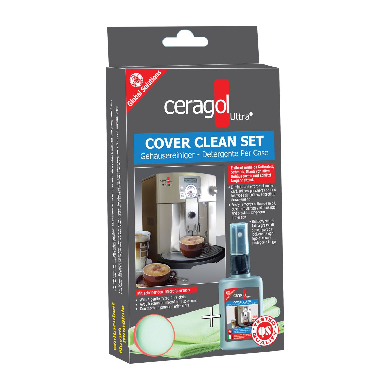 Ceragol Ultra Cover Clean Spray Curatare Carcasa Espressor