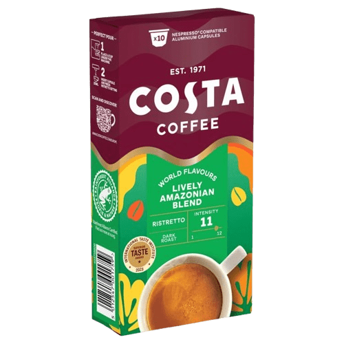 Costa Ristretto Amazonian 10 caps Nespresso Intens 11/12 migdale
