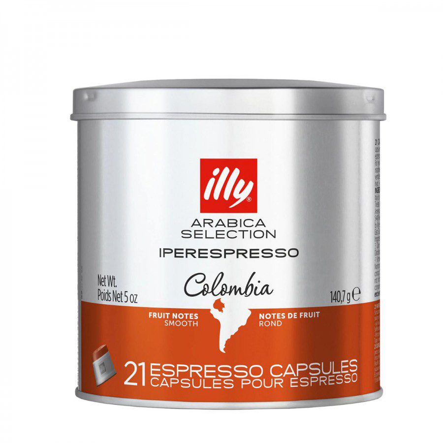 Illy Iperespresso Capsule Cafea Colombia Arabica 21 Buc Arome Fructe