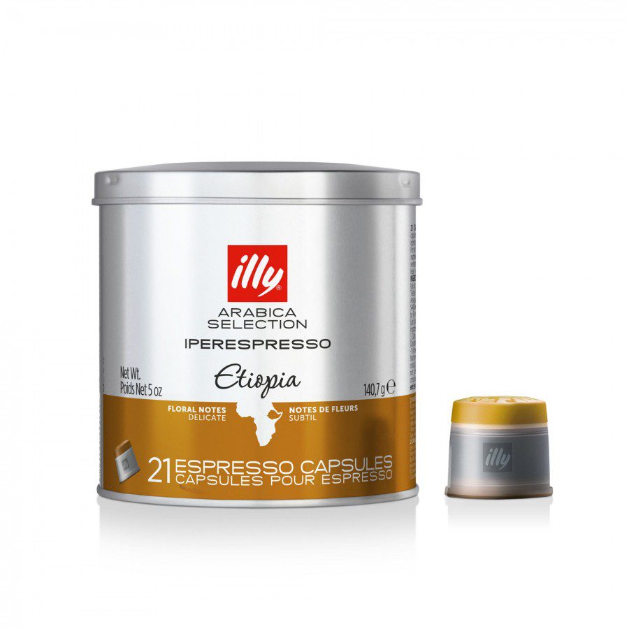 Illy Iperespresso MonoArabica Etiopia 7g capsule Francis Francis x21