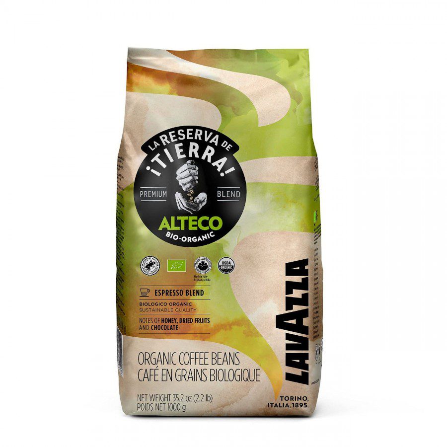 Lavazza Alteco Bio Organic Utz Cafea Boabe 1kg Crema Catifelata