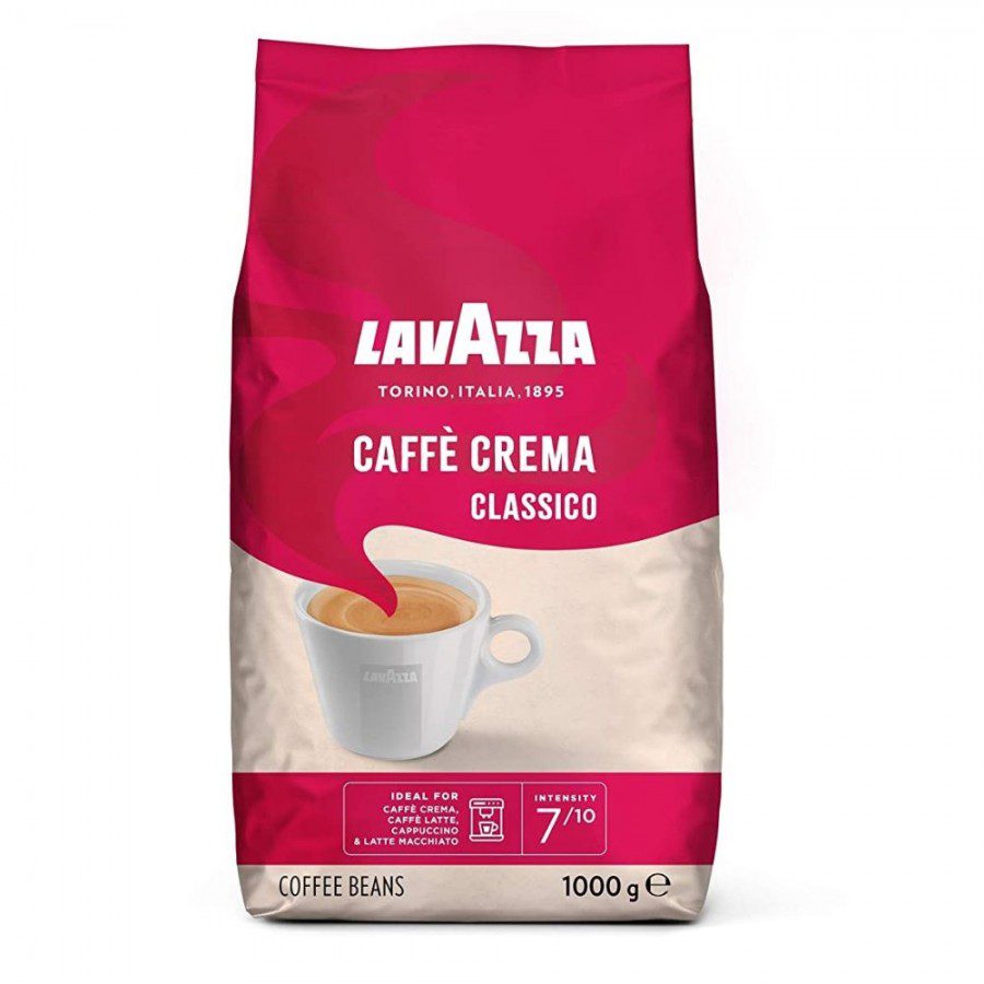 Lavazza Caffe Crema Classico cafea boabe 1 kg intensitate 7/10
