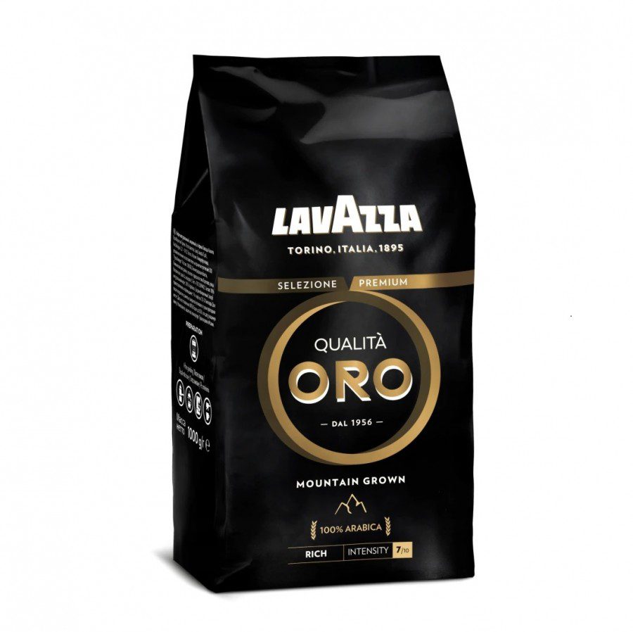 Lavazza Qualita Oro cafea boabe Arabica 1kg aroma intensa si echilibrata