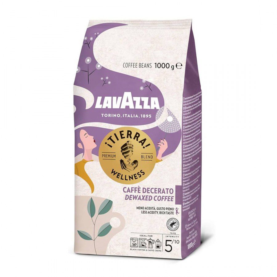 Lavazza Tierra Wellness Cafea Boabe 1kg cu Aciditate Redusa