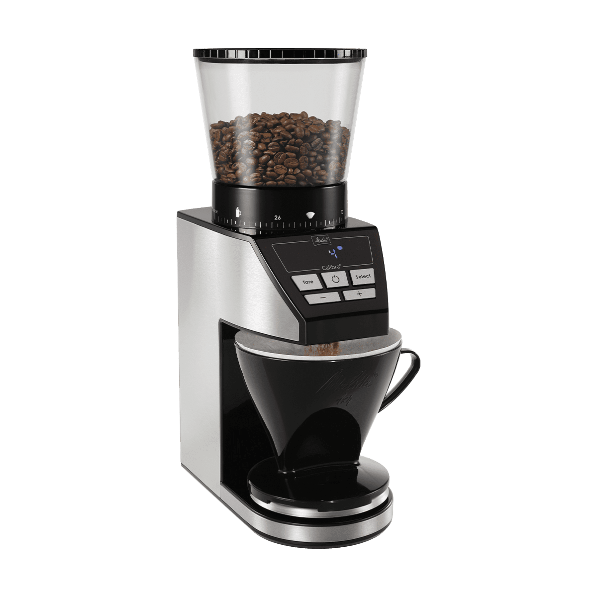 Melitta Calibra Rasnita Electrica Cafea Macinare Reglabila Capacitate Mare