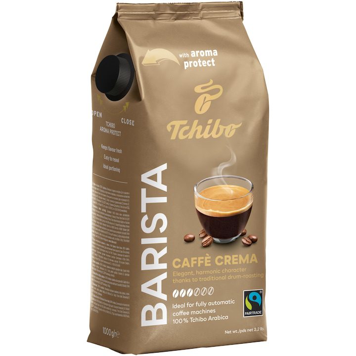Cafea boabe Tchibo Barista Caffe Crema 1kg