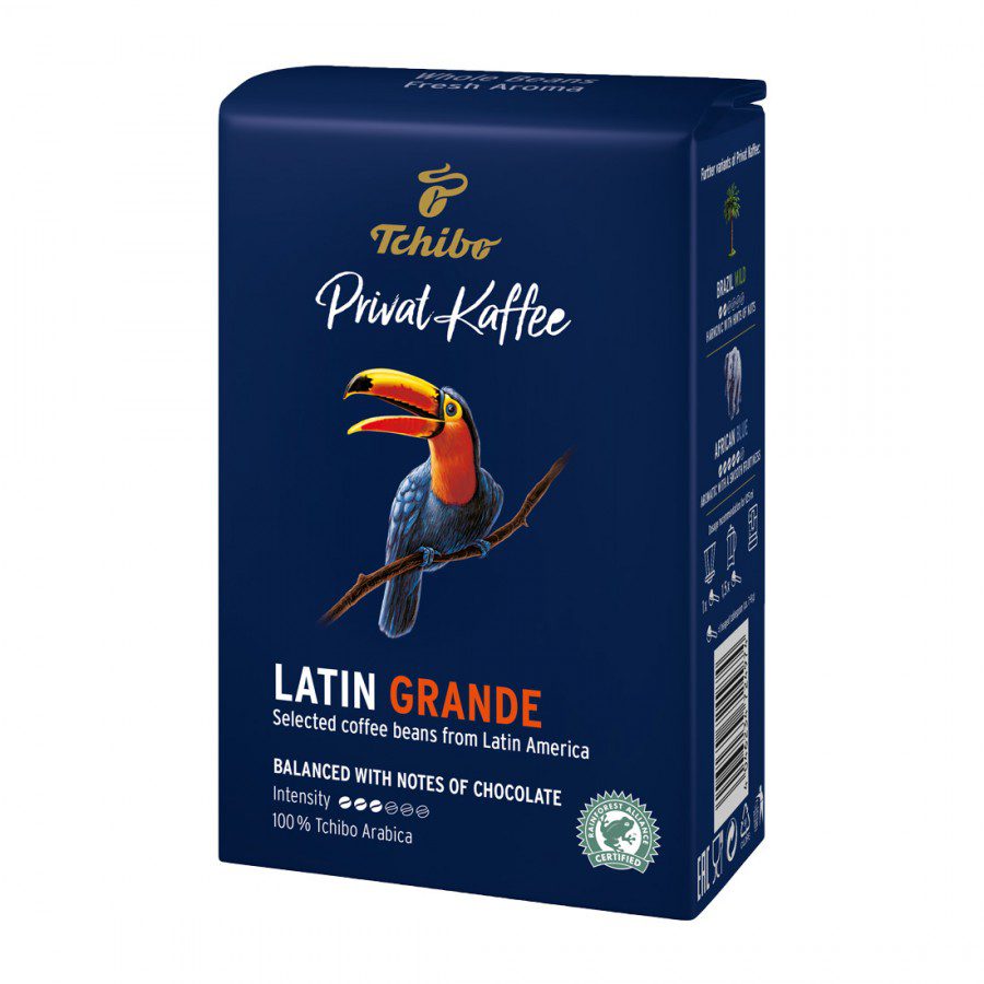 Tchibo Latin Grande Cafea Boabe 500g Arabica Rainforest Intens 3/6