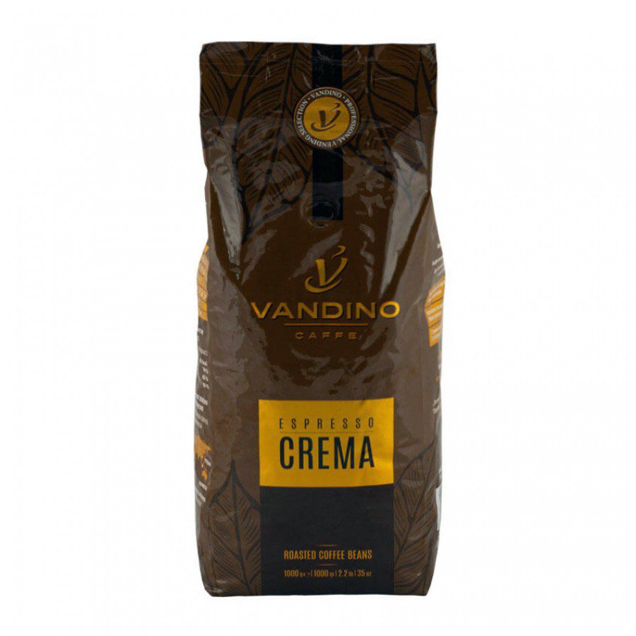 Vandino Espresso Crema Cafea Boabe Robusta 1kg - Formula Noua