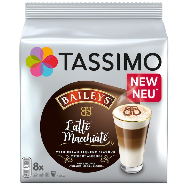 Capsule Jacobs Tassimo Baileys Latte Macchiato