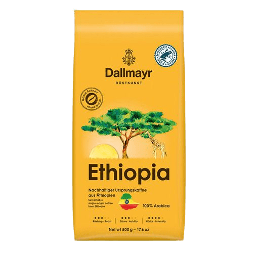 Cafea boabe Dallmayr Ethiopia Arabica Utz Certified 500g
