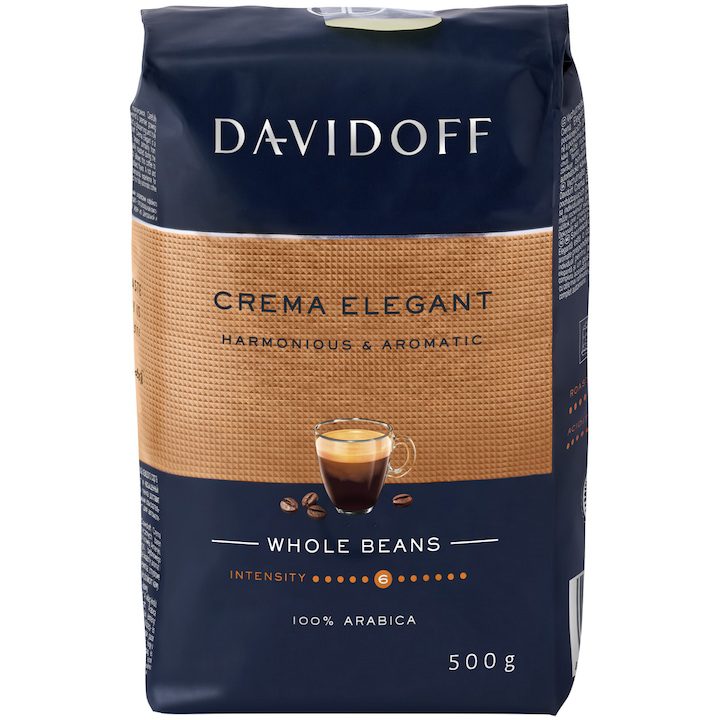 Cafea boabe Davidoff Caffe Crema pentru espresso