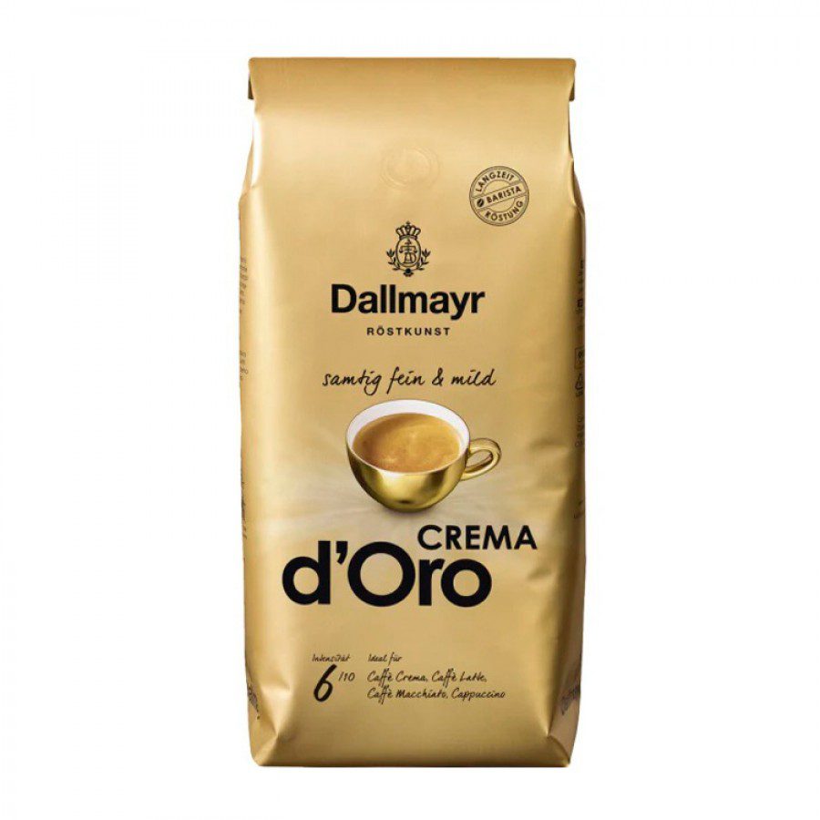 Dallmayr Crema dOro cafea boabe cu aroma intensa si crema fina 1 kg