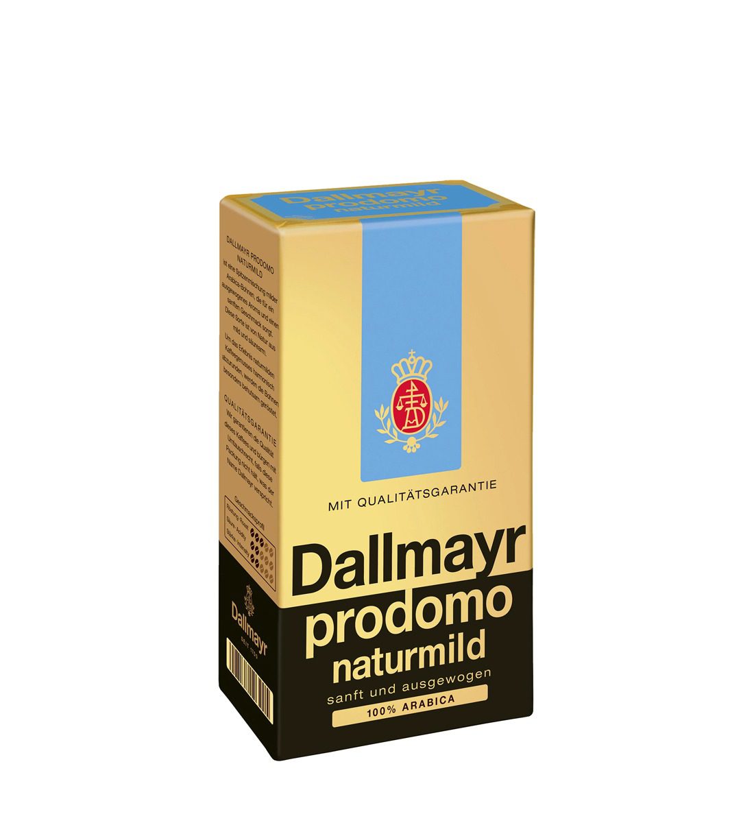 Dallmayr Prodomo Naturmild 500g Cafea Macinata Aroma Blanda