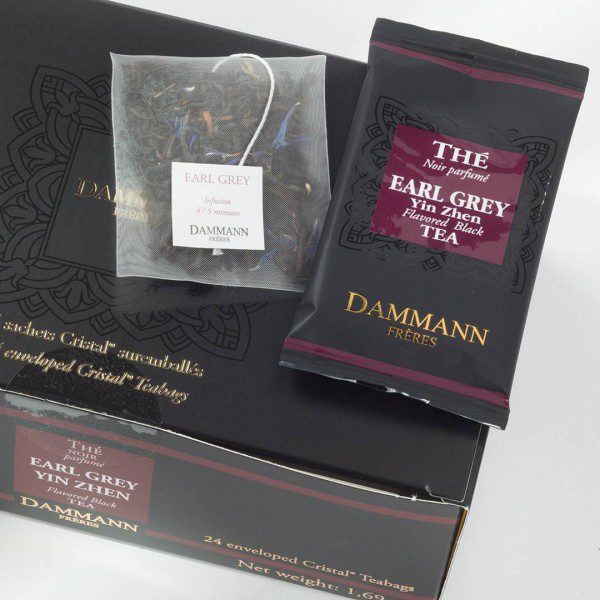 Dammann Earl Grey Yin Zhen Ceai Negru cu Bergamota 24 Pliculete