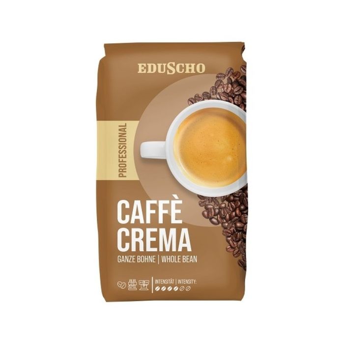 Eduscho Caffe Crema cafea boabe 1kg - Aroma intensa si cremoasa