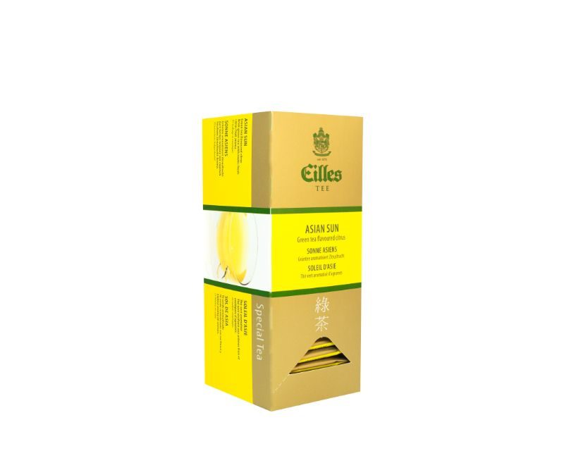 Eilles Ceai Verde Asian Sun Citrus 25 Plicuri Cu Aroma Proaspata