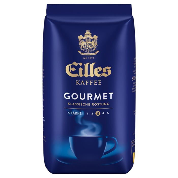 Eilles Gourmet cafea boabe 500g pentru espresso intens si aromat