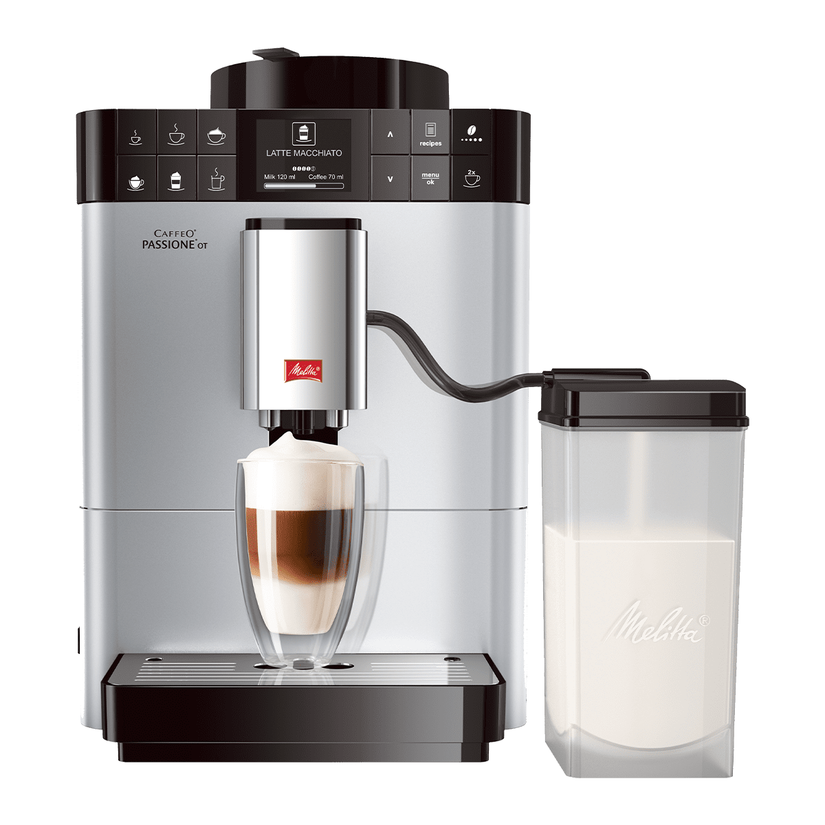 Espressor automat Melitta Caffeo Passione OT cu functie One Touch