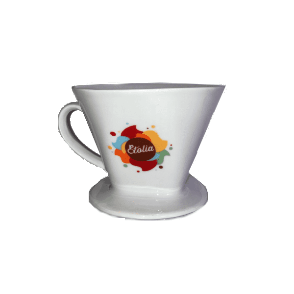 Etolia Filtru Cafea Ceramic V60 Alb