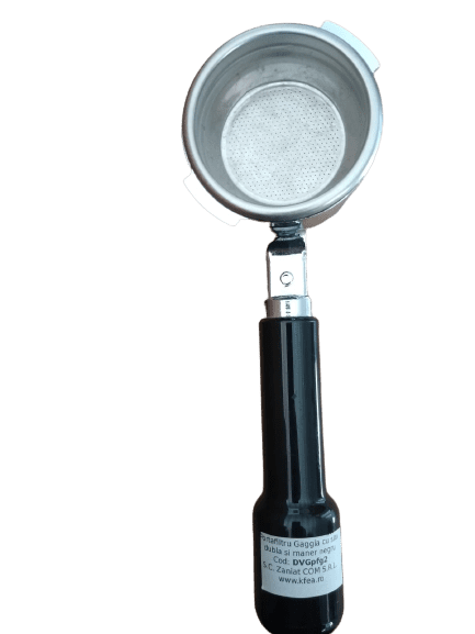 Portafiltru Gaggia Espresso Sita Dubla Maner Negru Pentru Cafetiere