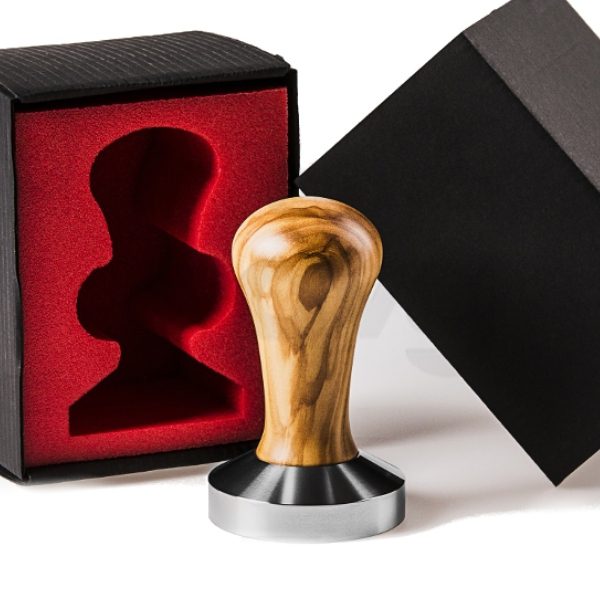 Tamper Etolia Competition Cafetiera Lemn Maslin 58 mm x 5 mm