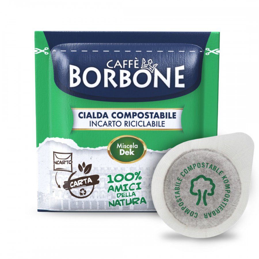 Cafea Borbone Decaffeinata Arabica monodoze Ese 50 capsule