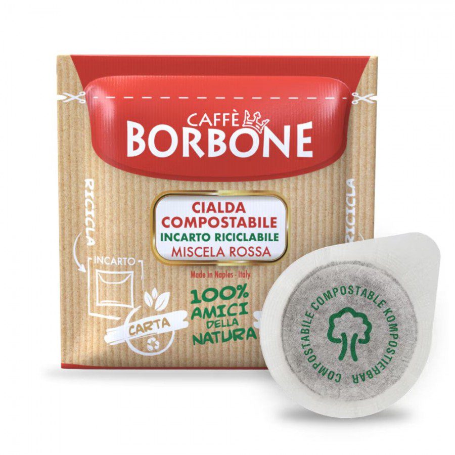 Borbone Miscela Rossa monodoze Ese 50 buc cafea Robusta crema bogata