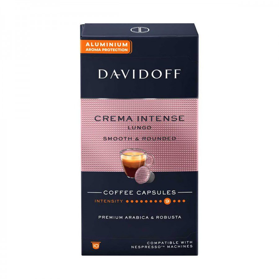Capsule Davidoff Crema Intense Arabica Robusta 10 buc Nespresso