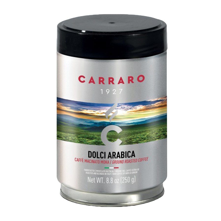 Carraro Dolci Arabica Macinata 250g 8 Origini