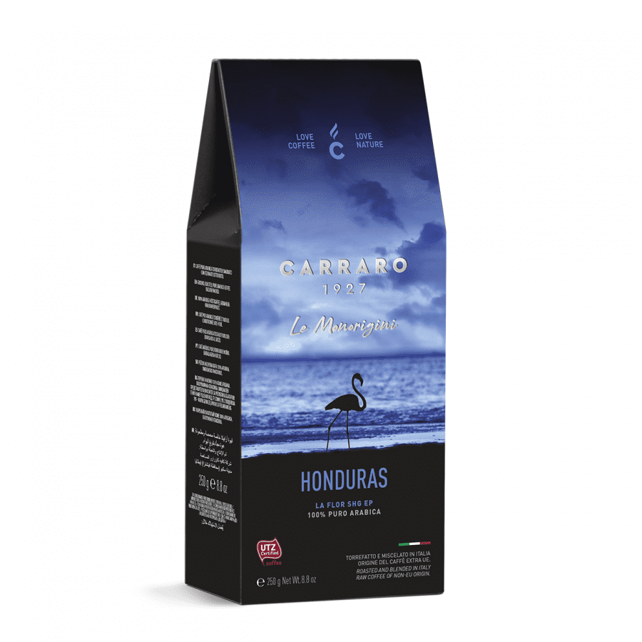 Carraro Cafea Macinata 100% Arabica Honduras La Flor Shg 250g