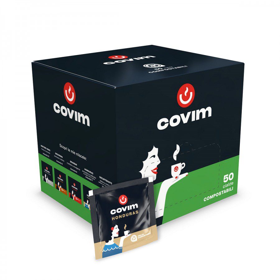 Covim Honduras Monodoze Ese Cafea Arabica 100% 50 Bucati