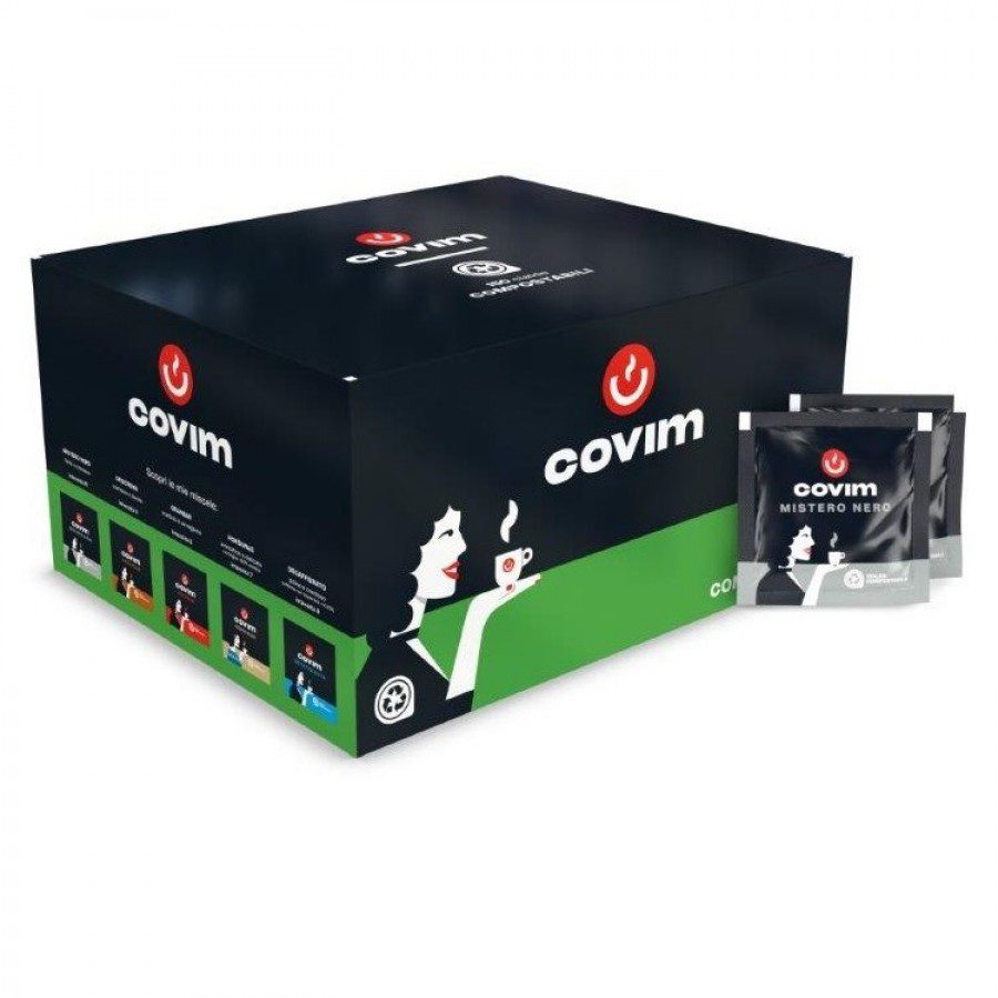 Covim Mistero Nero monodoze Ese 150 bucati espresso intens 100% Robusta