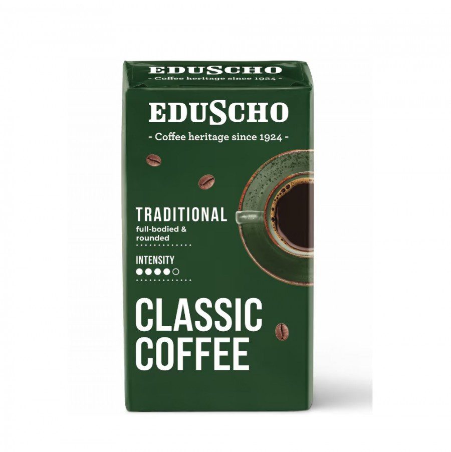 Eduscho Cafea Macinata 500g Brazil si Vietnam Intensitate 7/13 Prajire Medie