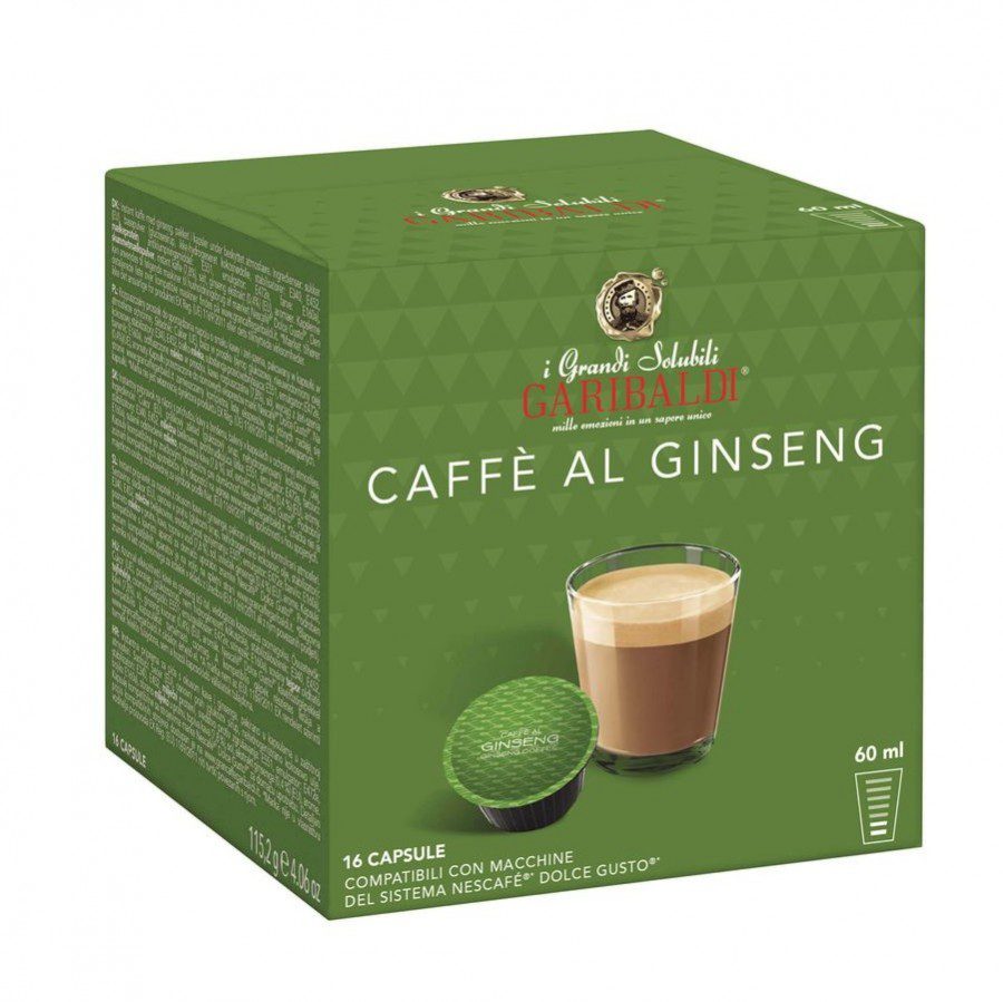 Garibaldi Ginseng Cafea Compatibile Dolce Gusto 16 Buc Energizant